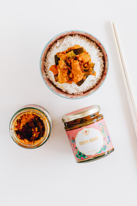 Nonya Achar in a Jar